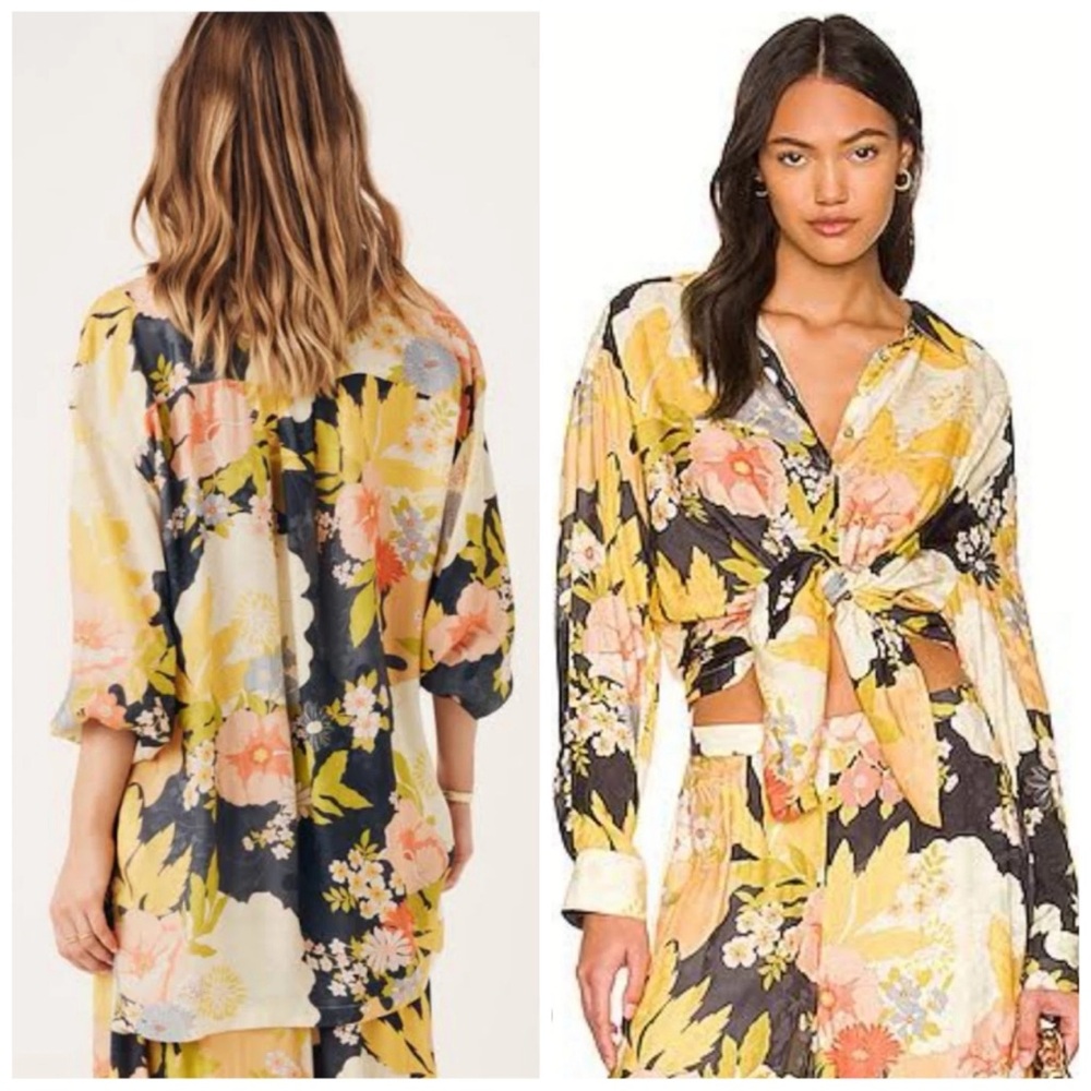 Spell Charcoal Floral Tyler Shirt